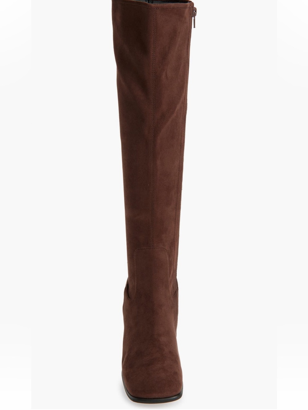 Jeffrey Campbell Women's Knee High  Suede Boot in Dark Brown NWT Size 5
